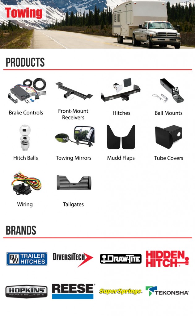 Towing Accessories Products for Towing